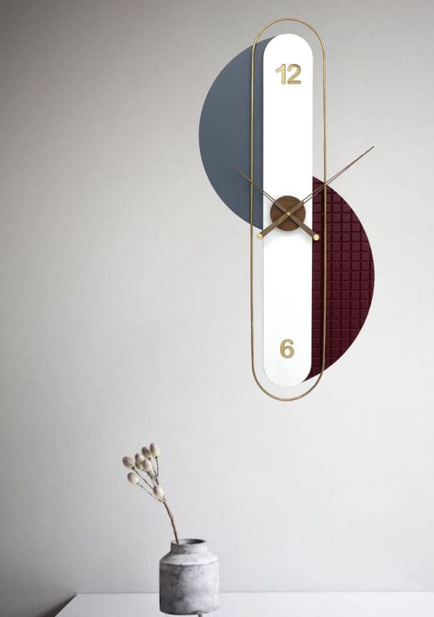 Designs Modern Handmade Metal Wall Clock For Home Décor
