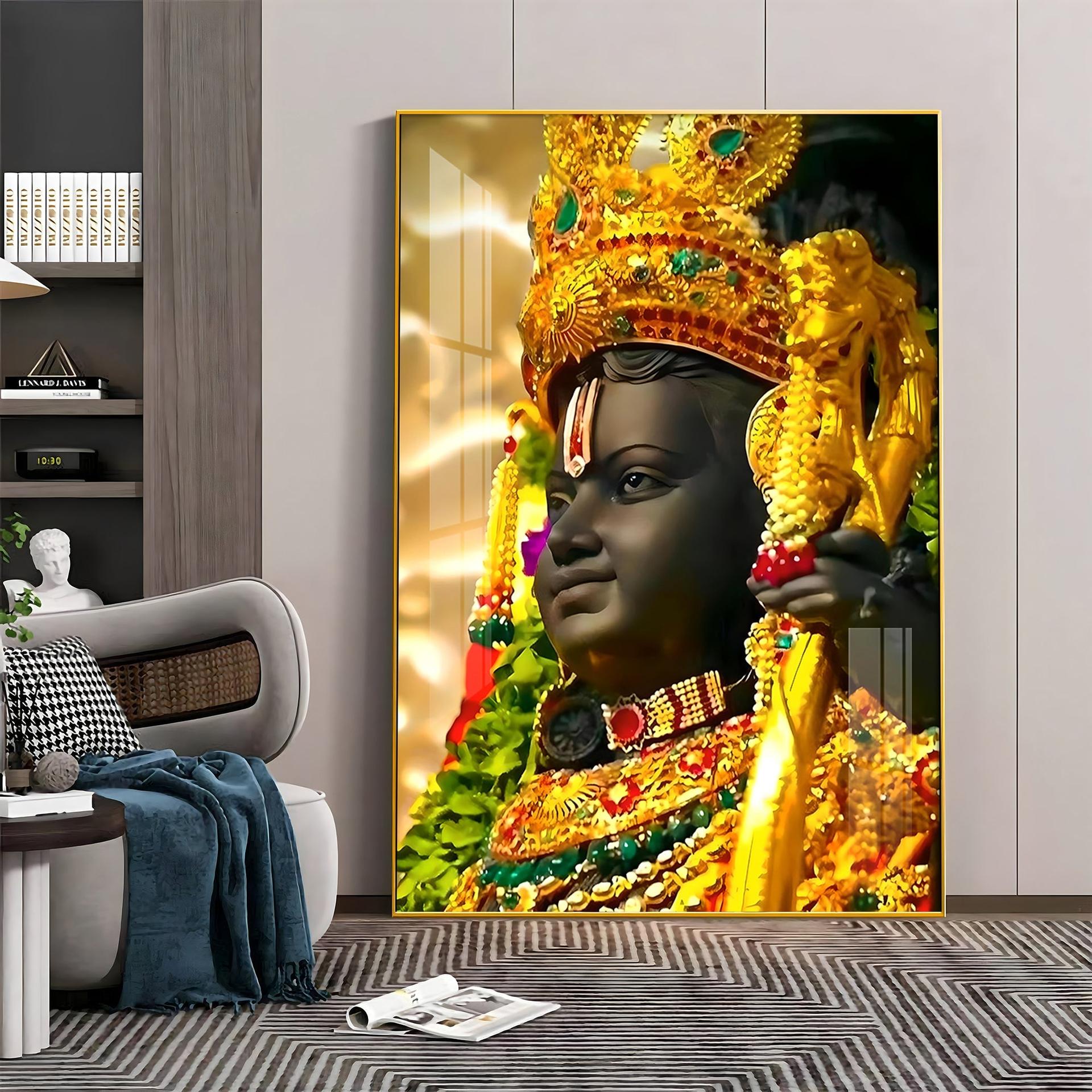 Ayodhya Darshan Premium Acrylic Vertical Wall Art - Image 14