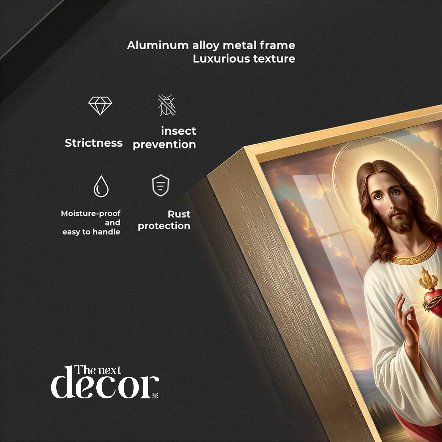 Emblem Of Divine Love Premium Acrylic Vertical Wall Art - Image 9
