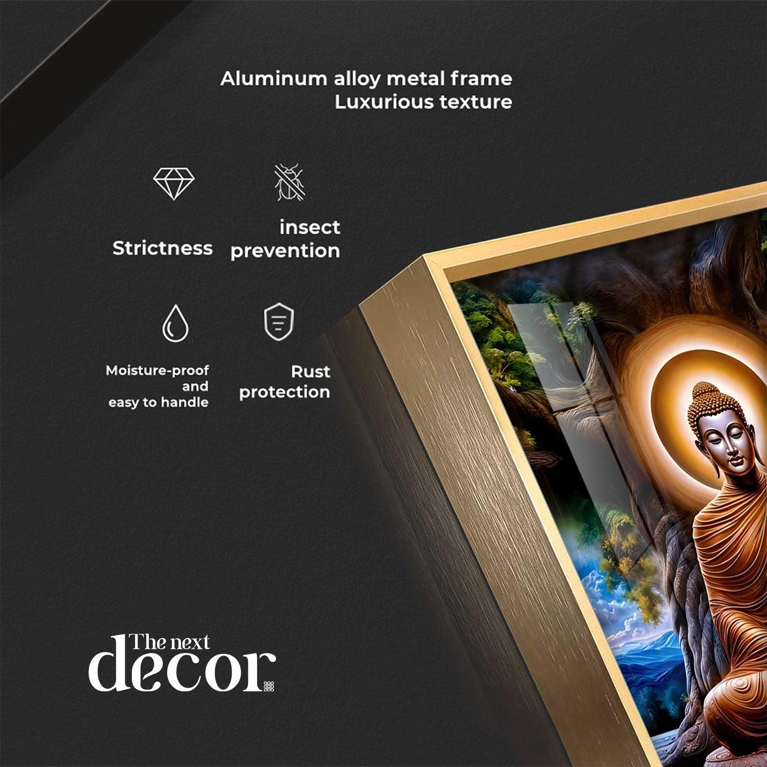 Masstone Buddha Premium Acrylic Vertical Wall Art - Image 13