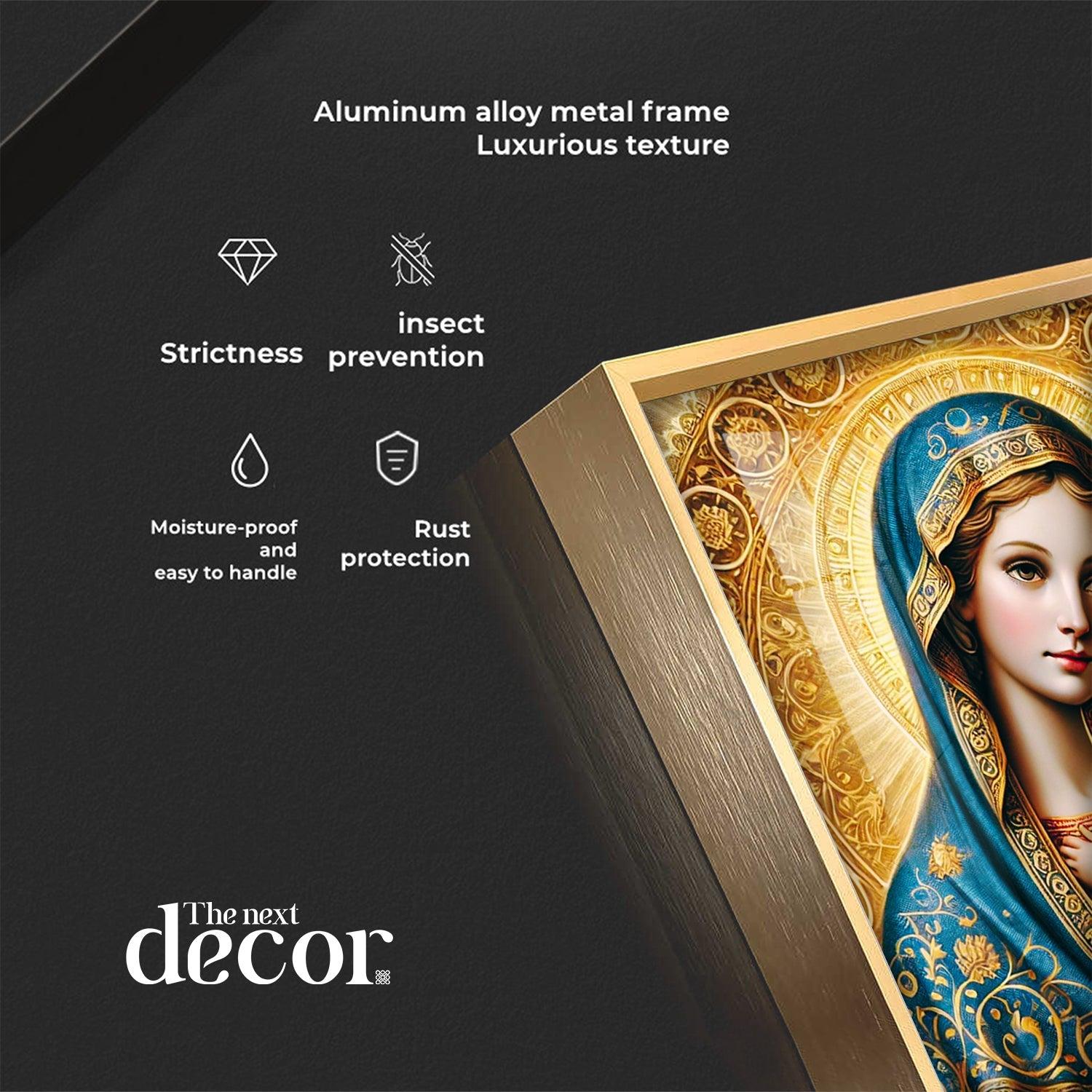 Celestial Grace Premium Acrylic Vertical Wall Art - Image 7
