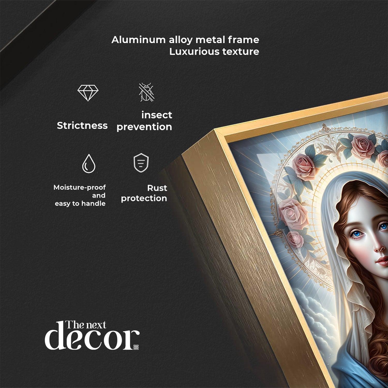 Sacred Heart Serenity Premium Acrylic Vertical Wall Art - Image 10