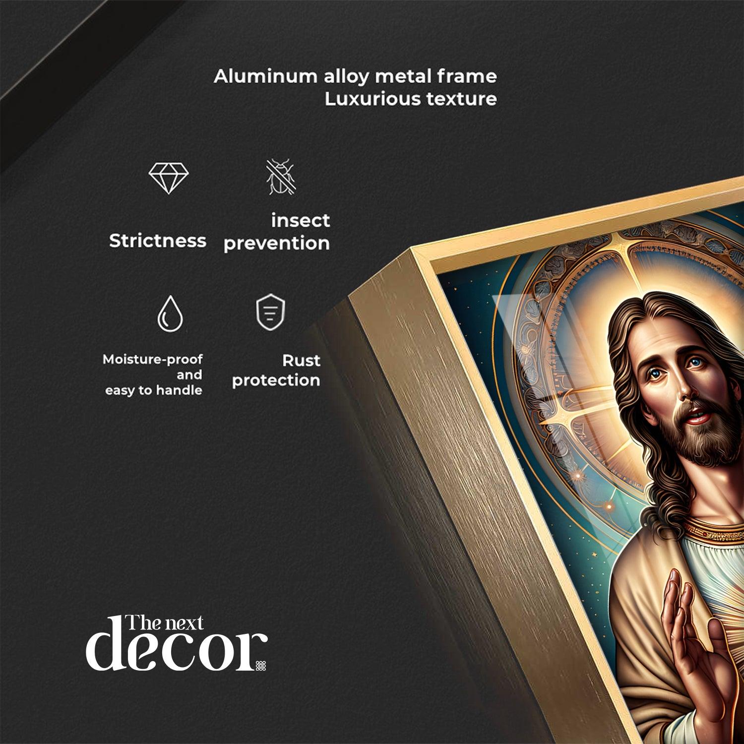 Christ's Heart Masterpiece Premium Acrylic Vertical Wall Art - Image 9