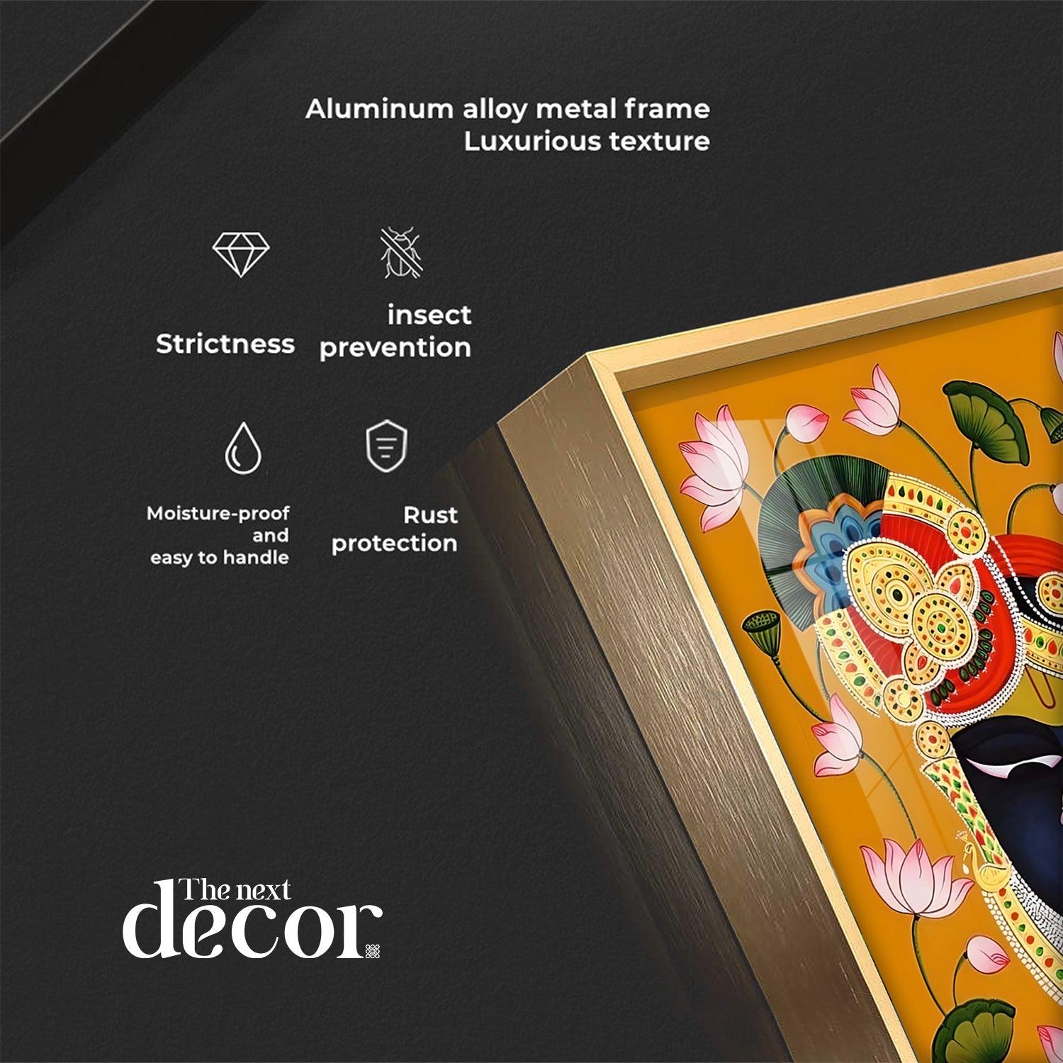 Divine Shreenathji Premium Vertical Acrylic Wall Art - Image 11