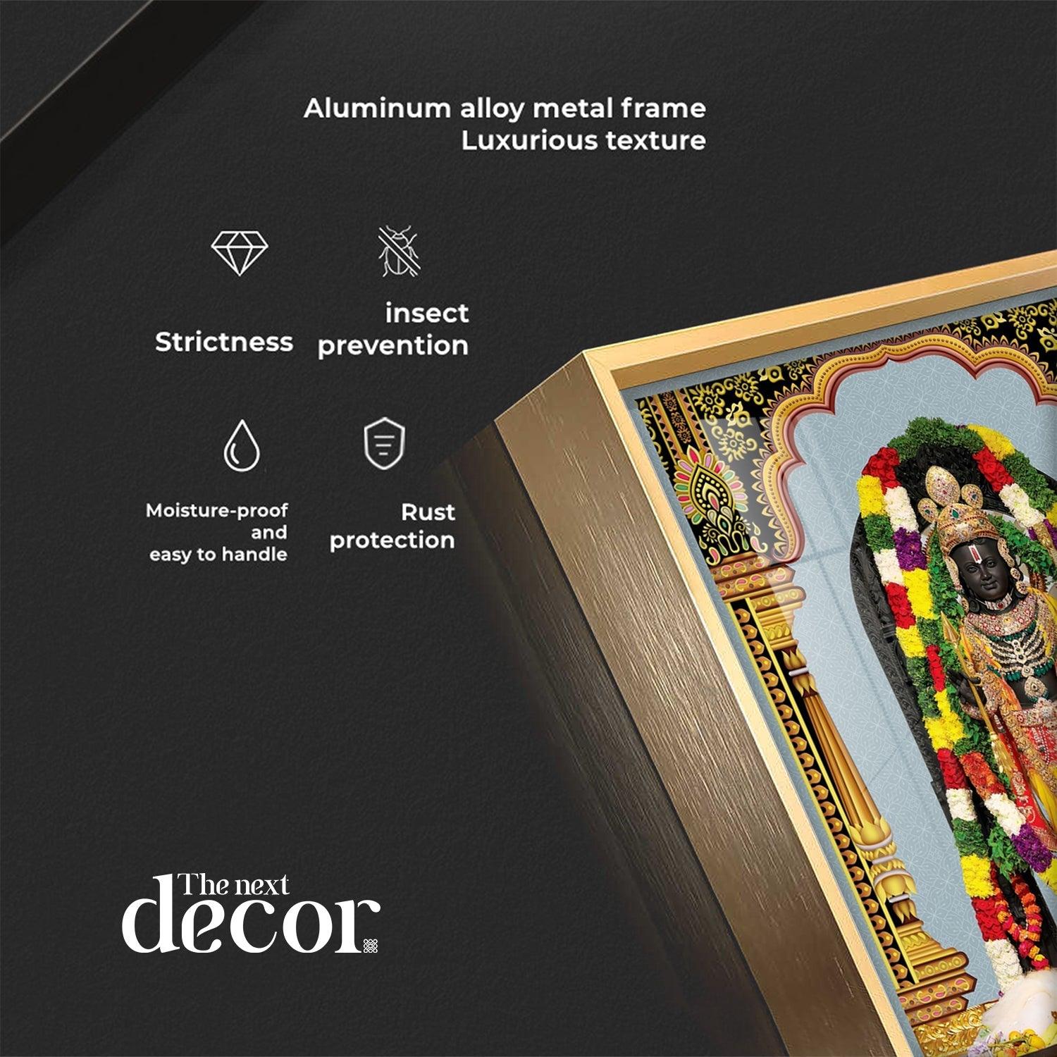 Divine Blossom Rama Premium Acrylic Vertical Wall Art - Image 10