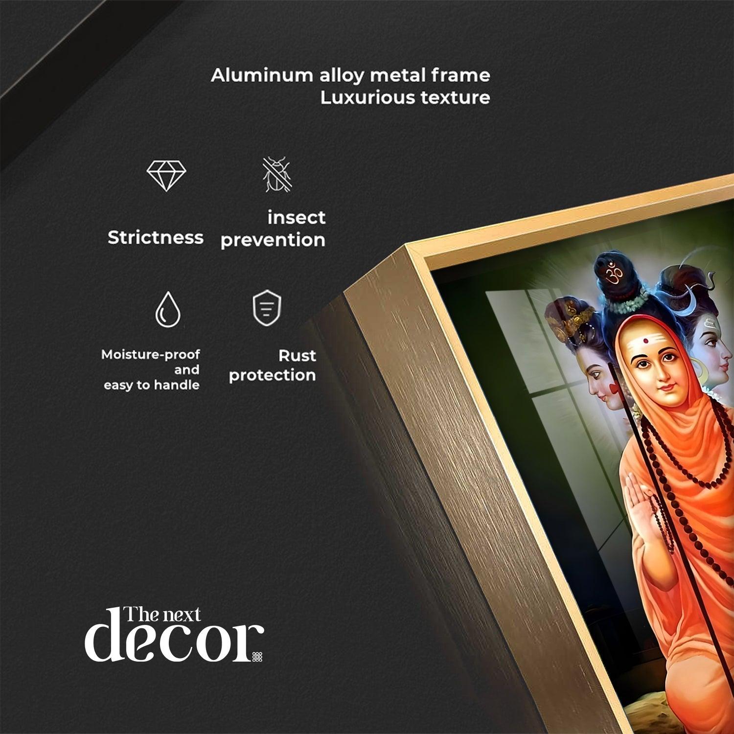 Portrait Of Divine Authority Premium Vertical Acrylic Wall Art - Image 12