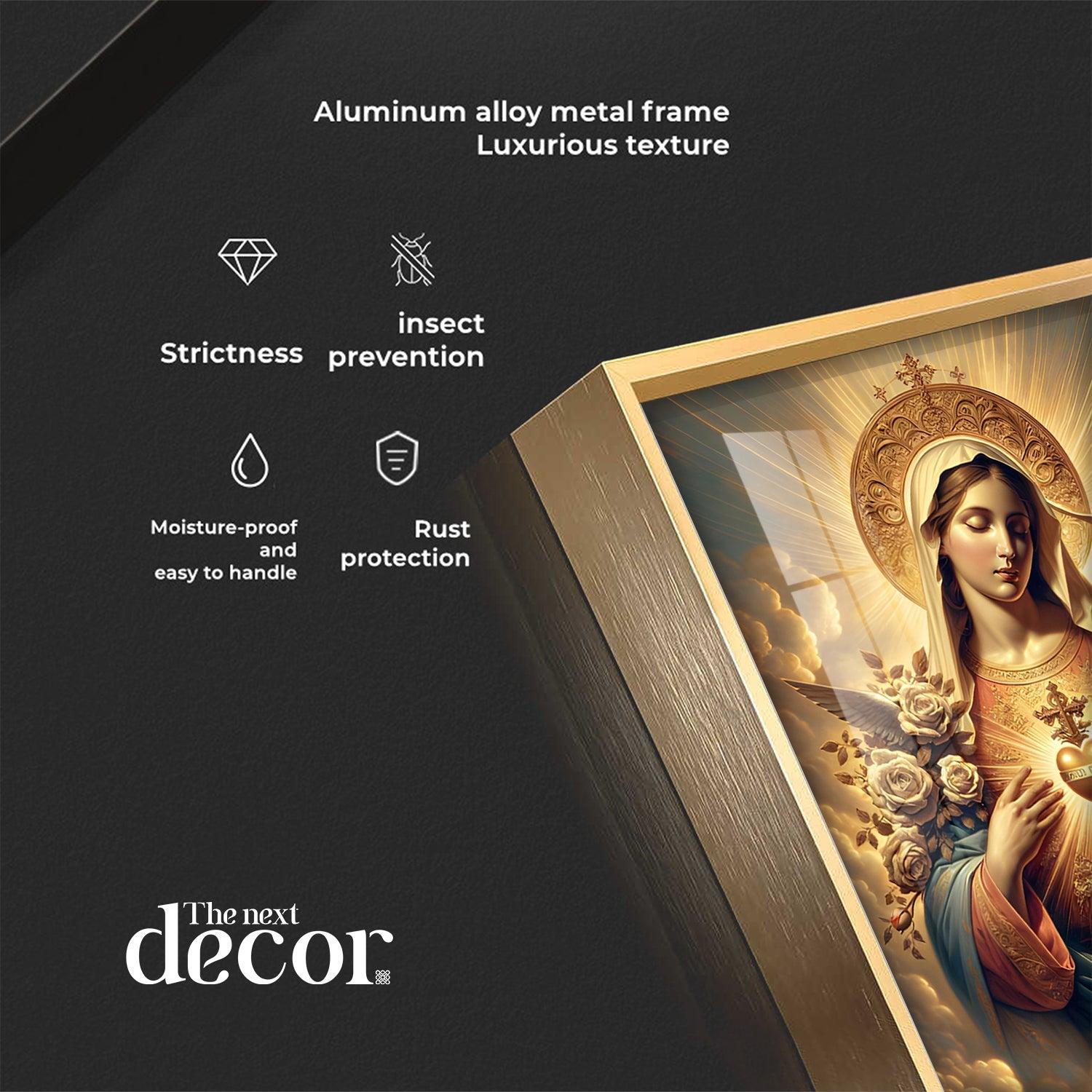 Angelic Harmony Premium Acrylic Vertical Wall Art - Image 9