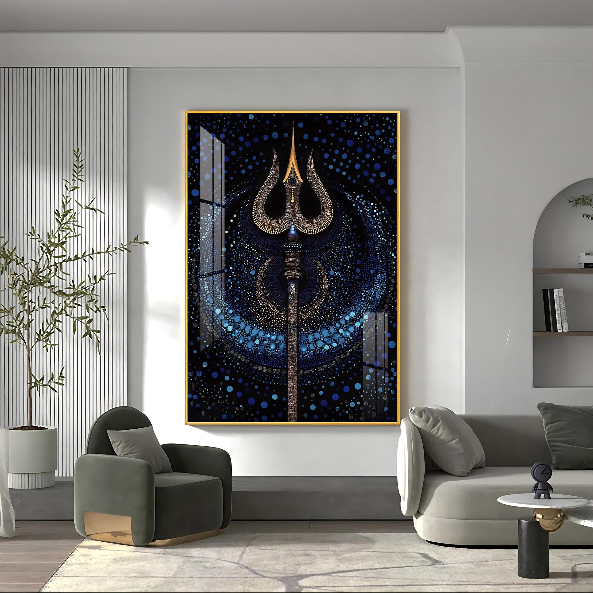 Celestial Guardian Premium Vertical Acrylic Wall Art - Image 8