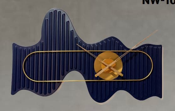 Modern And Unique Design Silent Wall Clock