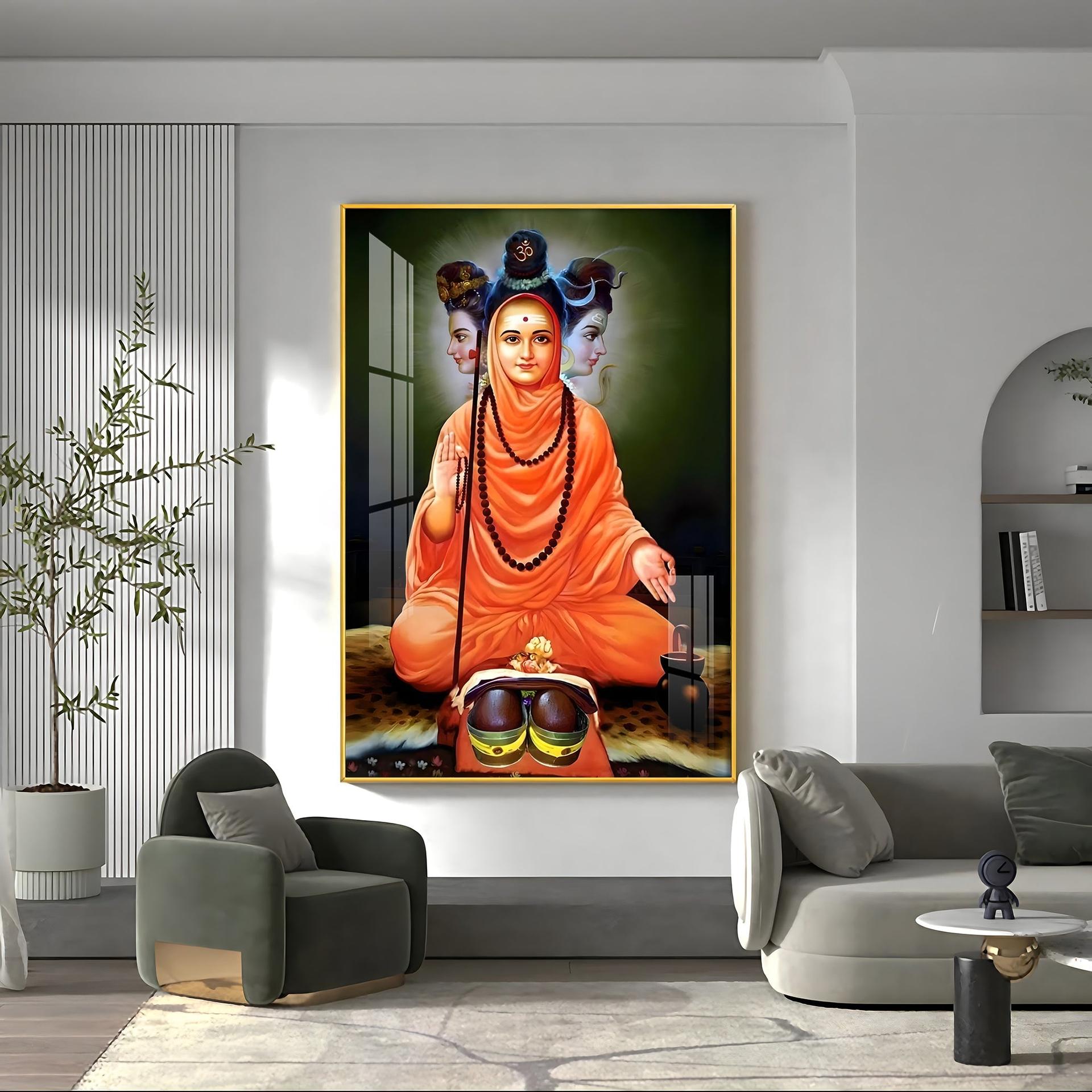 Portrait Of Divine Authority Premium Vertical Acrylic Wall Art - Image 15
