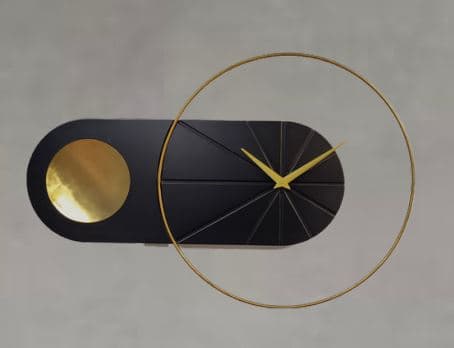 Unique Wooden Wall Clock