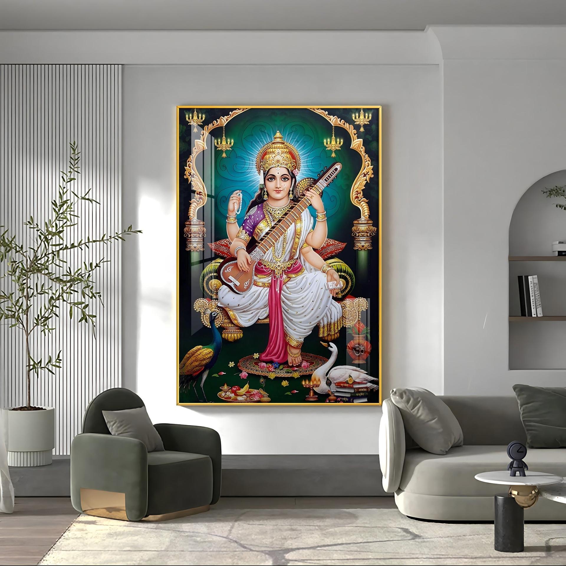 Majestic Reverie Premium Vertical Acrylic Wall Art - Image 8