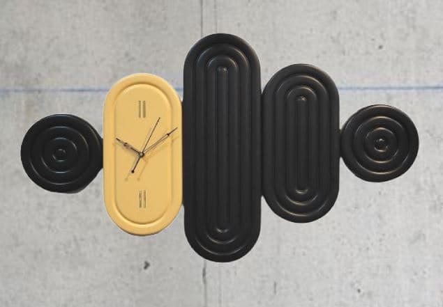 Triangle India Ciel Wall Clock