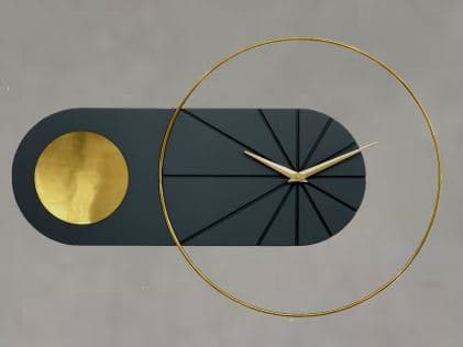 Unique Wooden Wall Clock - Image 3