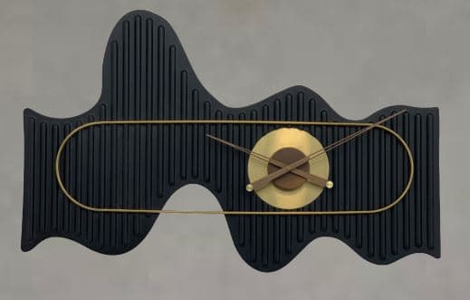 Modern And Unique Design Silent Wall Clock - Image 2