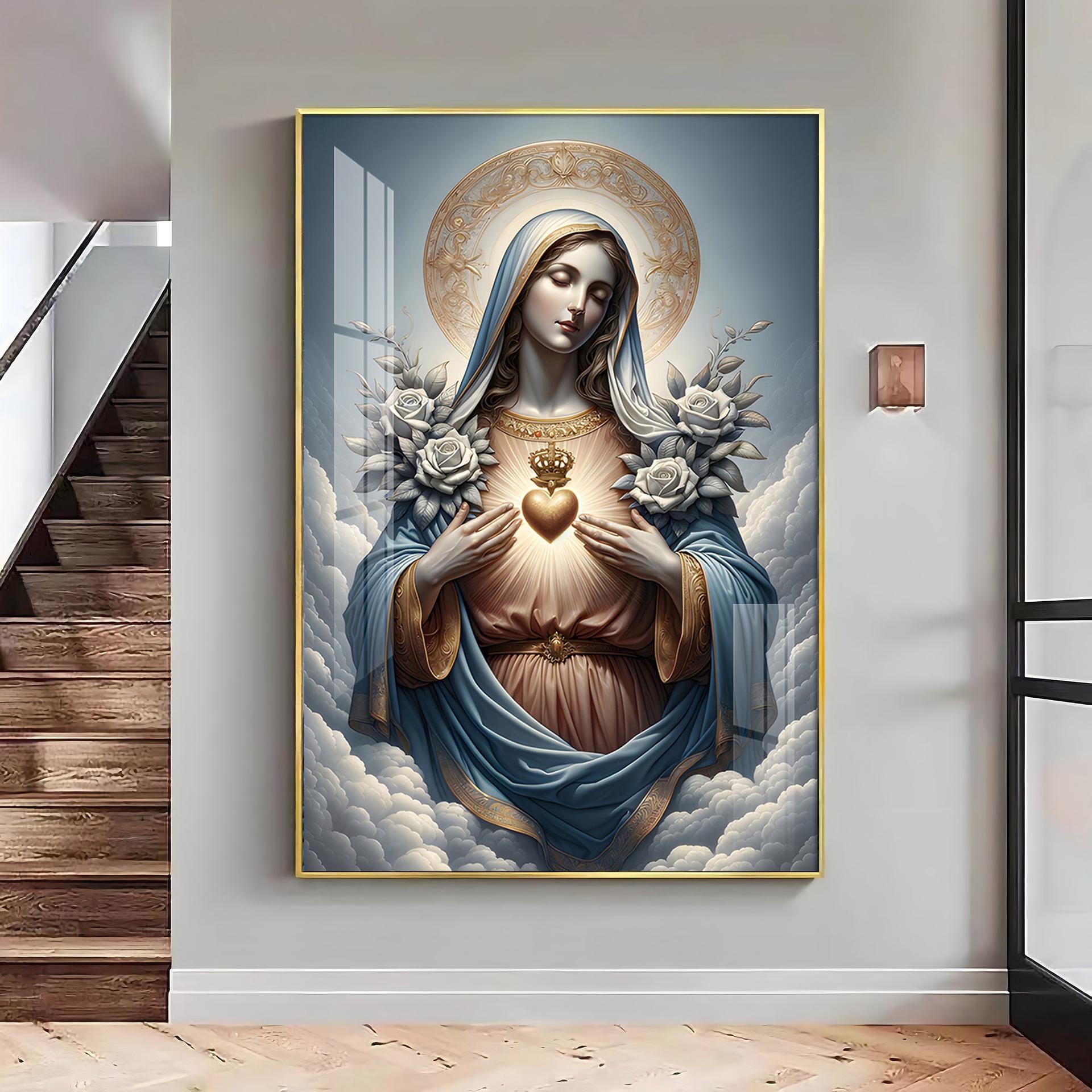 Heavenly Visions Premium Acrylic Vertical Wall Art - Image 3