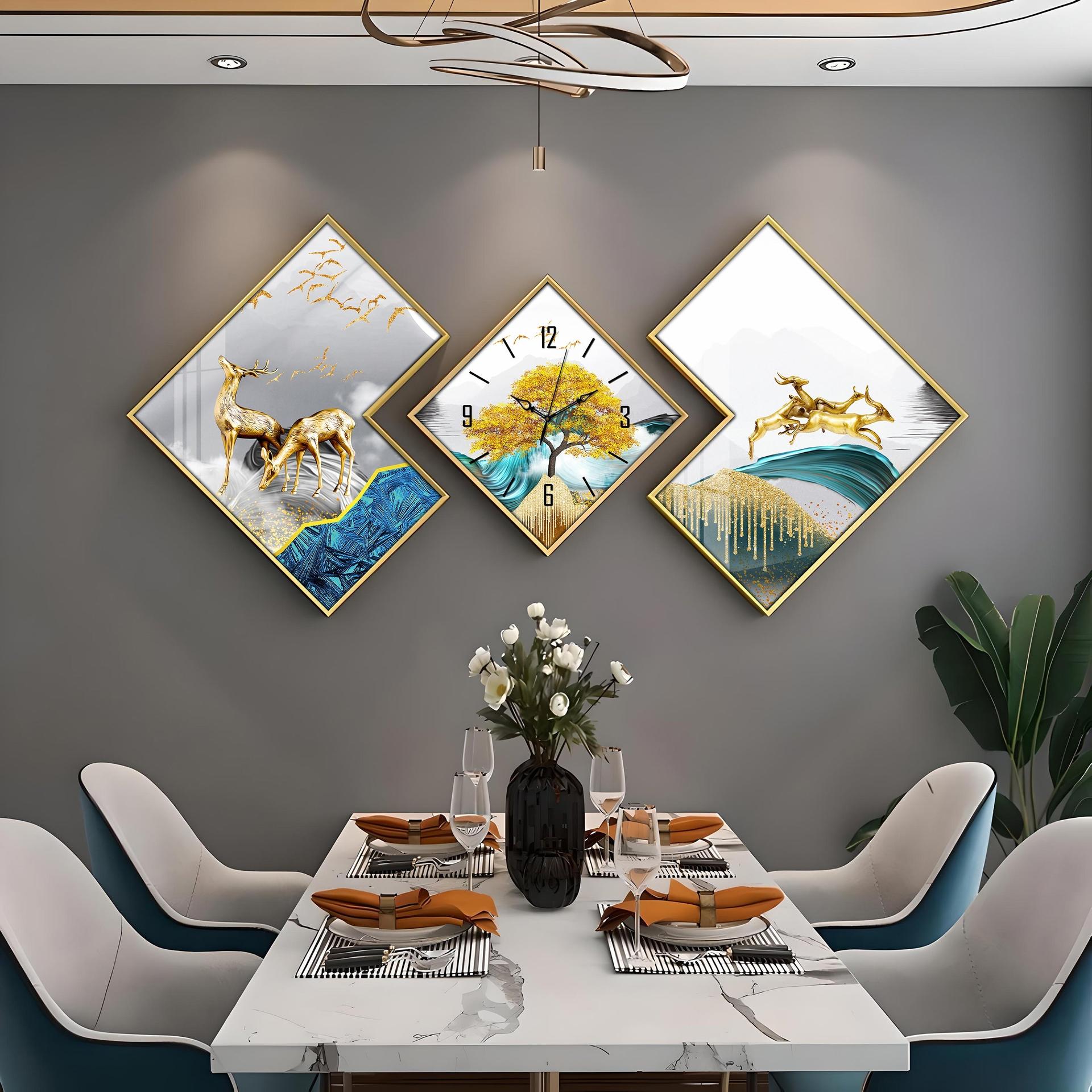 Golden Tree Premium Acrylic Wall Clock - Image 10