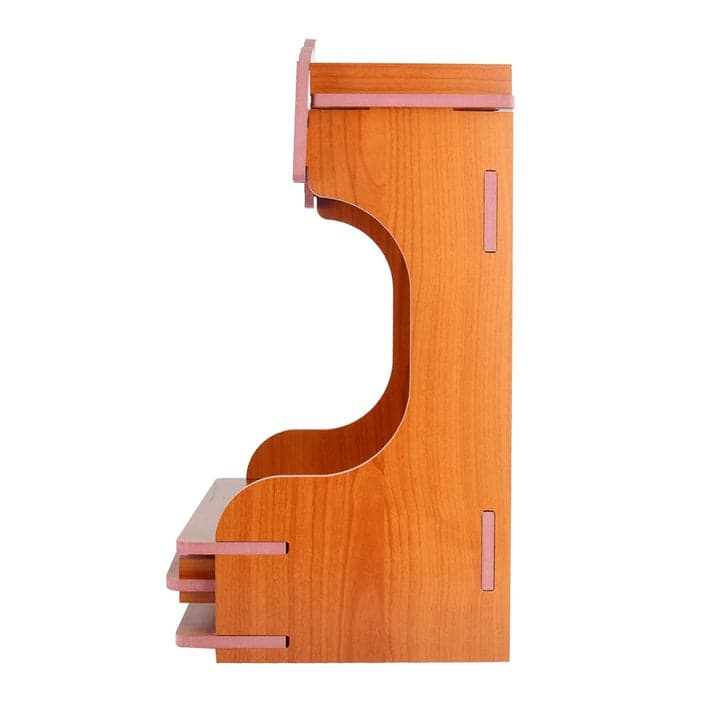 Wooden Bliss Shrine: Tranquil Spiritual Centerpiece | Temple For Home And Office | Wooden Bliss Shrine - Image 12