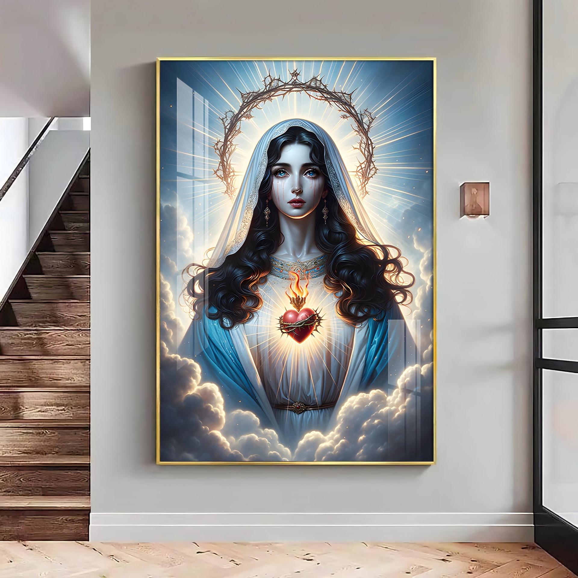 Heartfelt Devotion Premium Acrylic Vertical Wall Art - Image 15