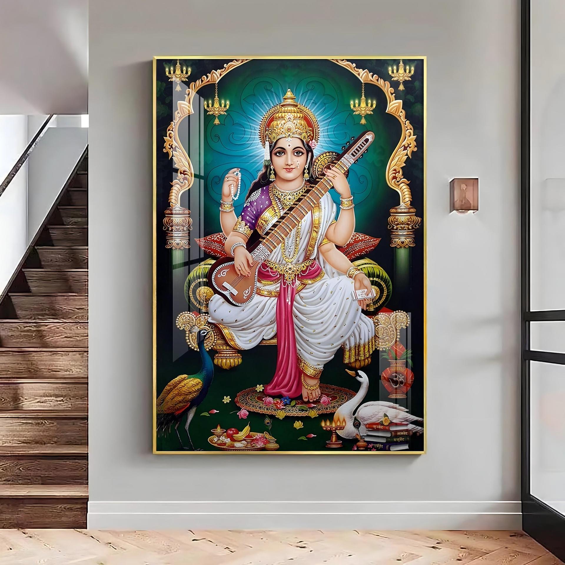 Majestic Reverie Premium Vertical Acrylic Wall Art - Image 7