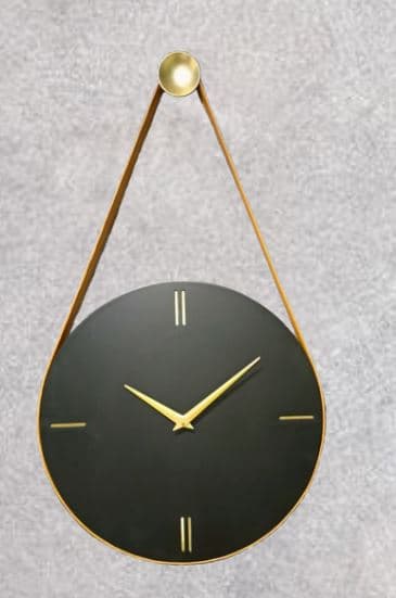 Antique Look Round Home Wall Clock - Image 3
