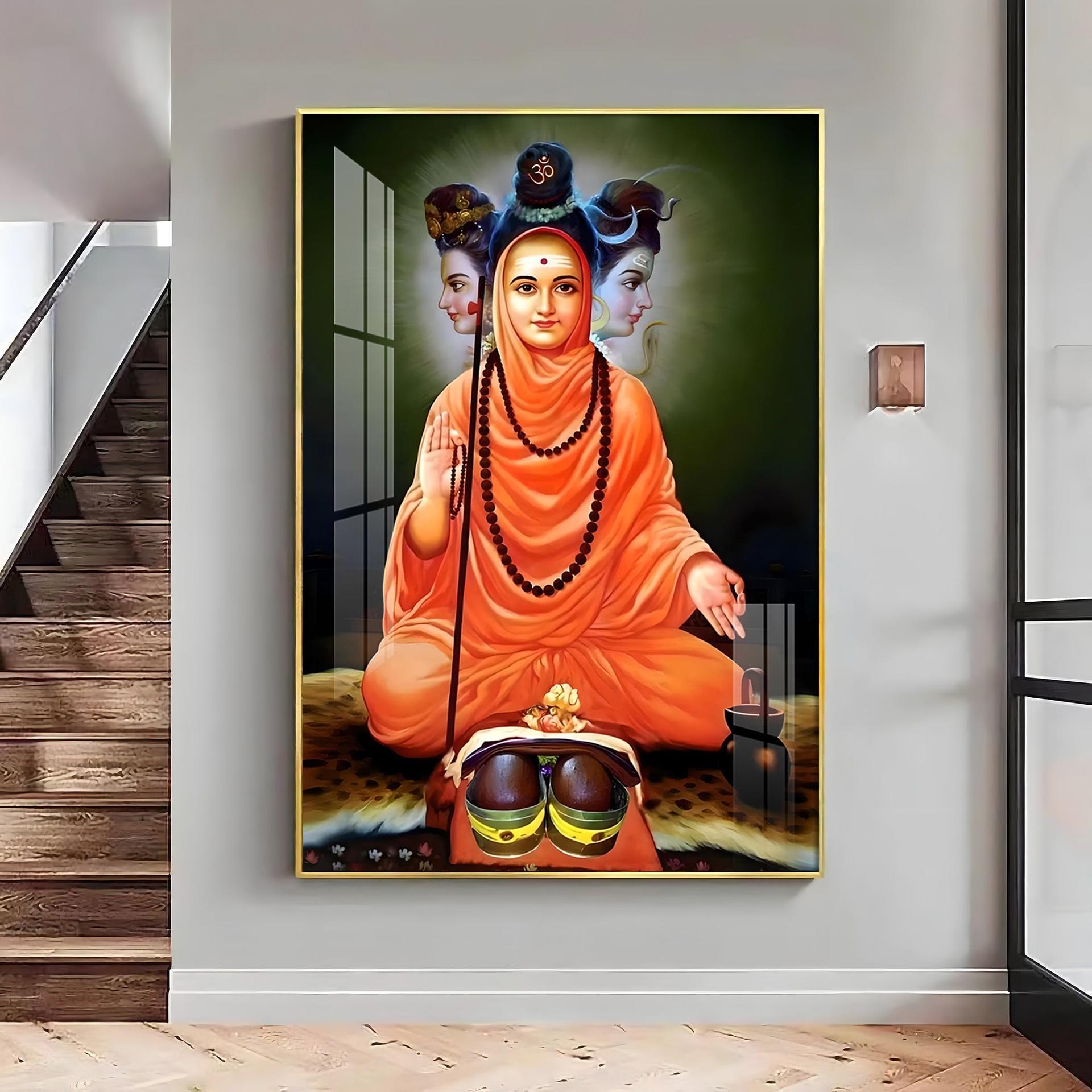 Portrait Of Divine Authority Premium Vertical Acrylic Wall Art - Image 10