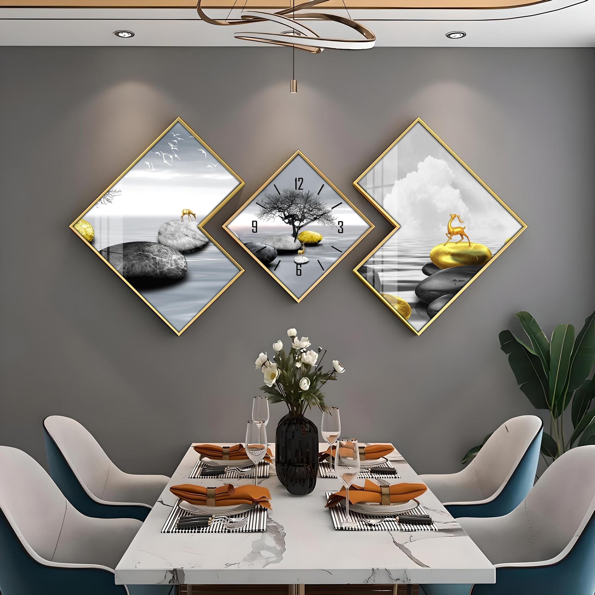 Magical Stones Premium Acrylic Wall Clock - Image 5