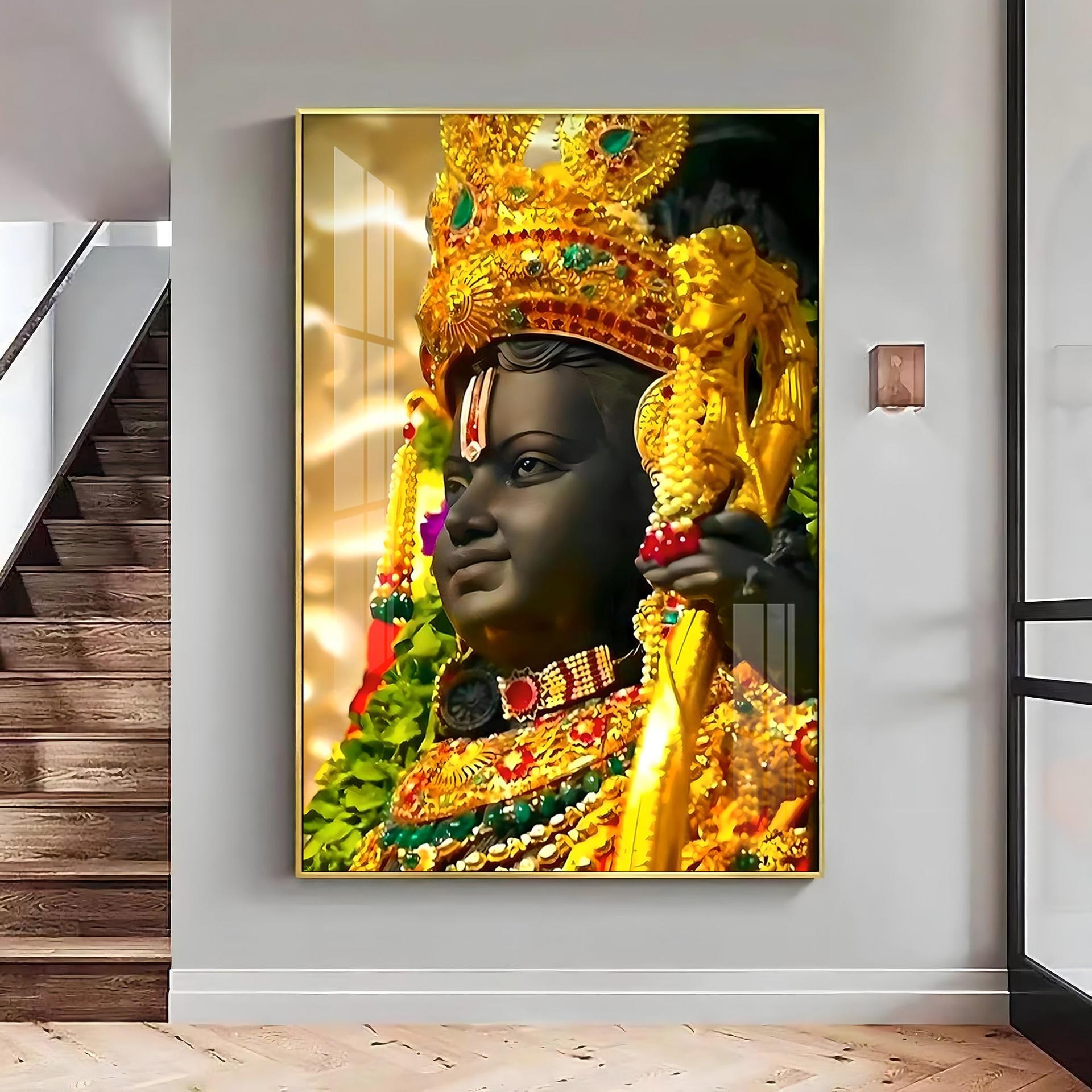 Ayodhya Darshan Premium Acrylic Vertical Wall Art - Image 10