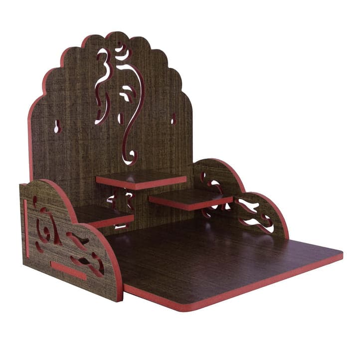 Wooden Small Temple For Pooja Room - Image 10