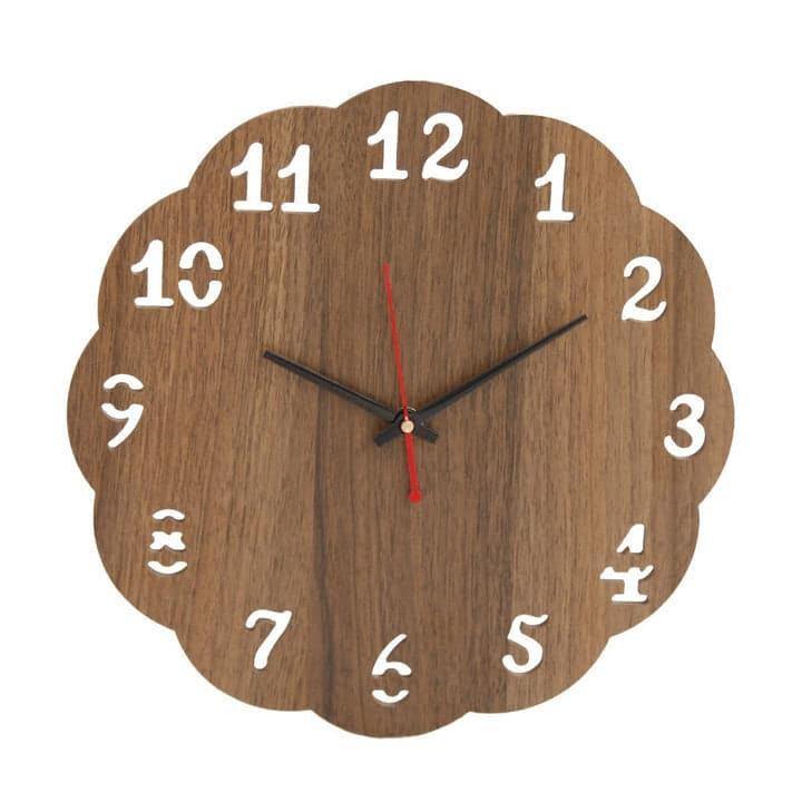 Wooden Wood Carving Wall Clock For Home, Hall, Bedroom, Living Room & Office - Image 5