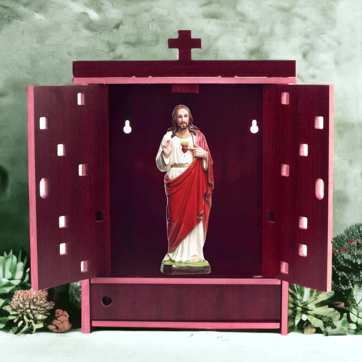Christian Wooden Wall Hanging Temple For Home And Shop,office And Home Showpiece Temple - Image 8
