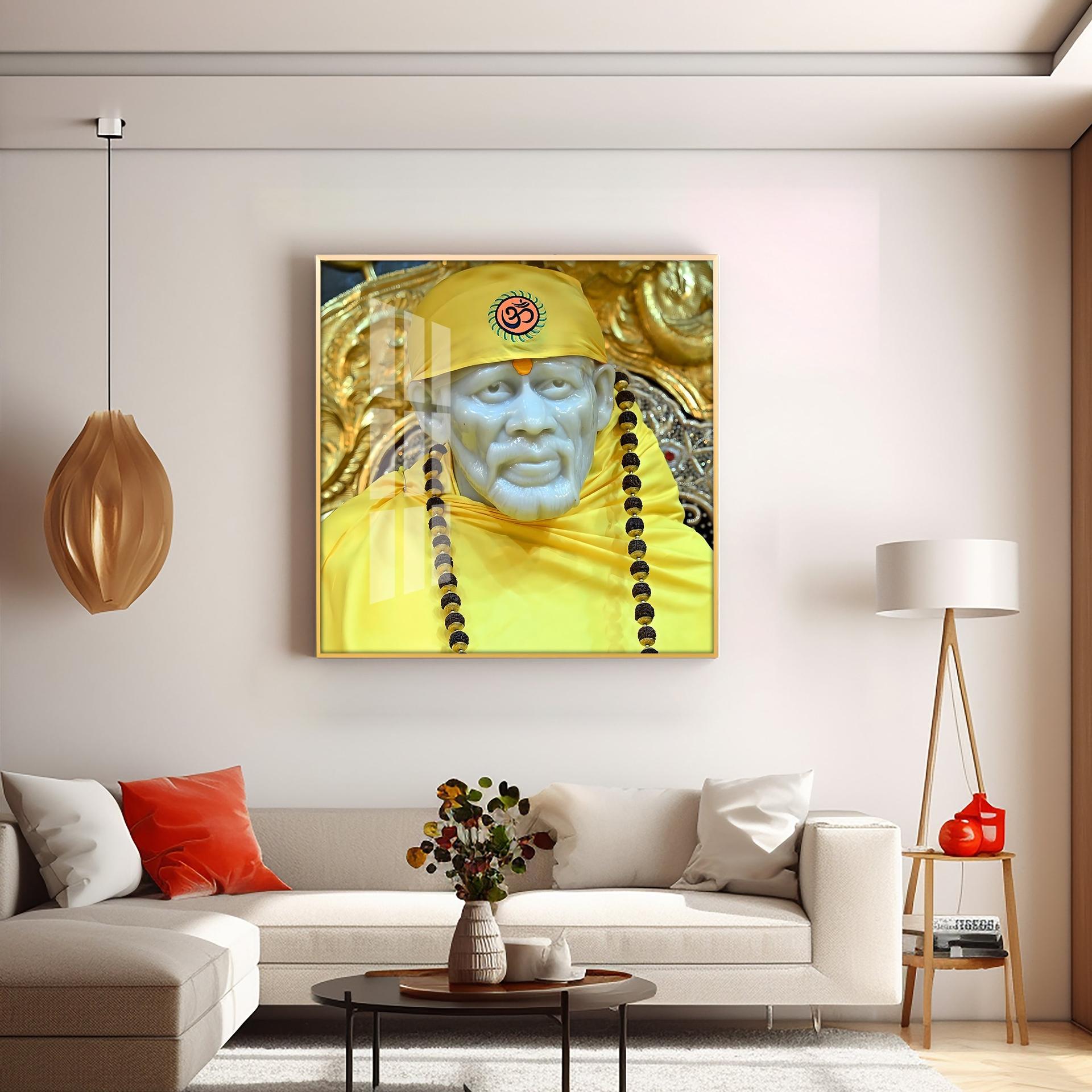 Jai Shree Sai Premium Acrylic Square Wall Art - Image 11