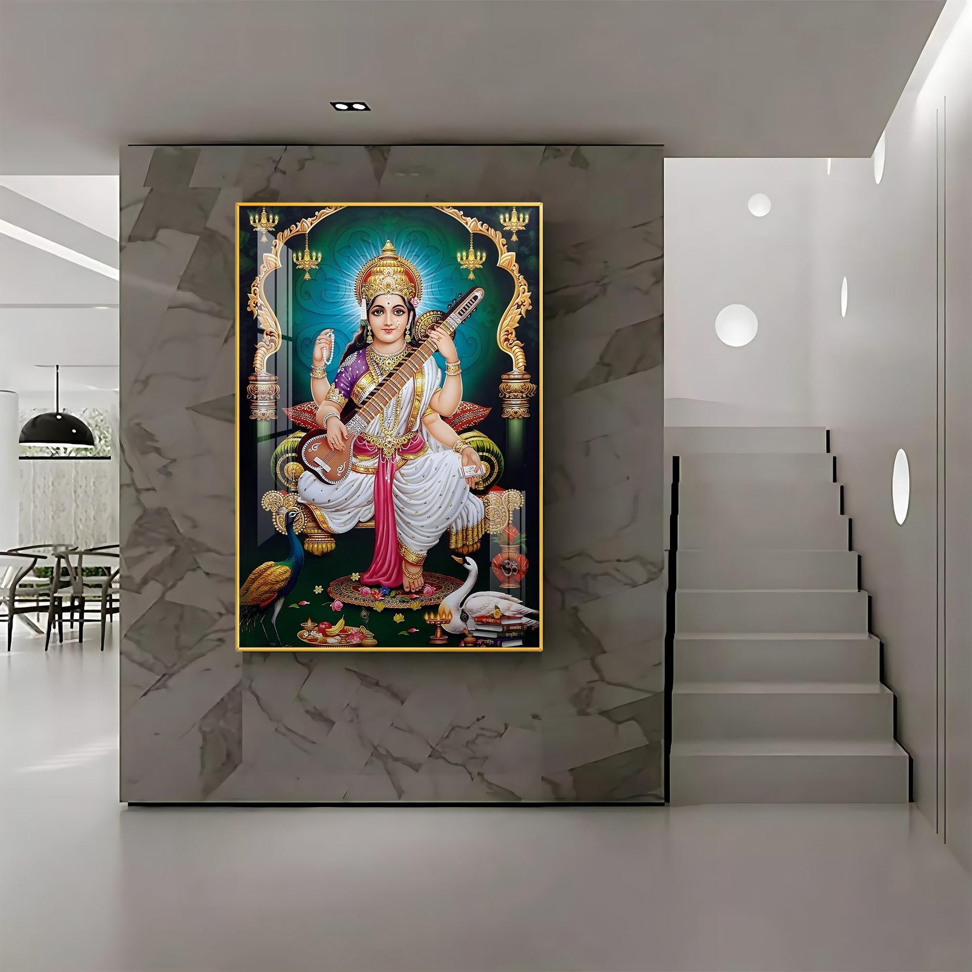 Majestic Reverie Premium Vertical Acrylic Wall Art - Image 5