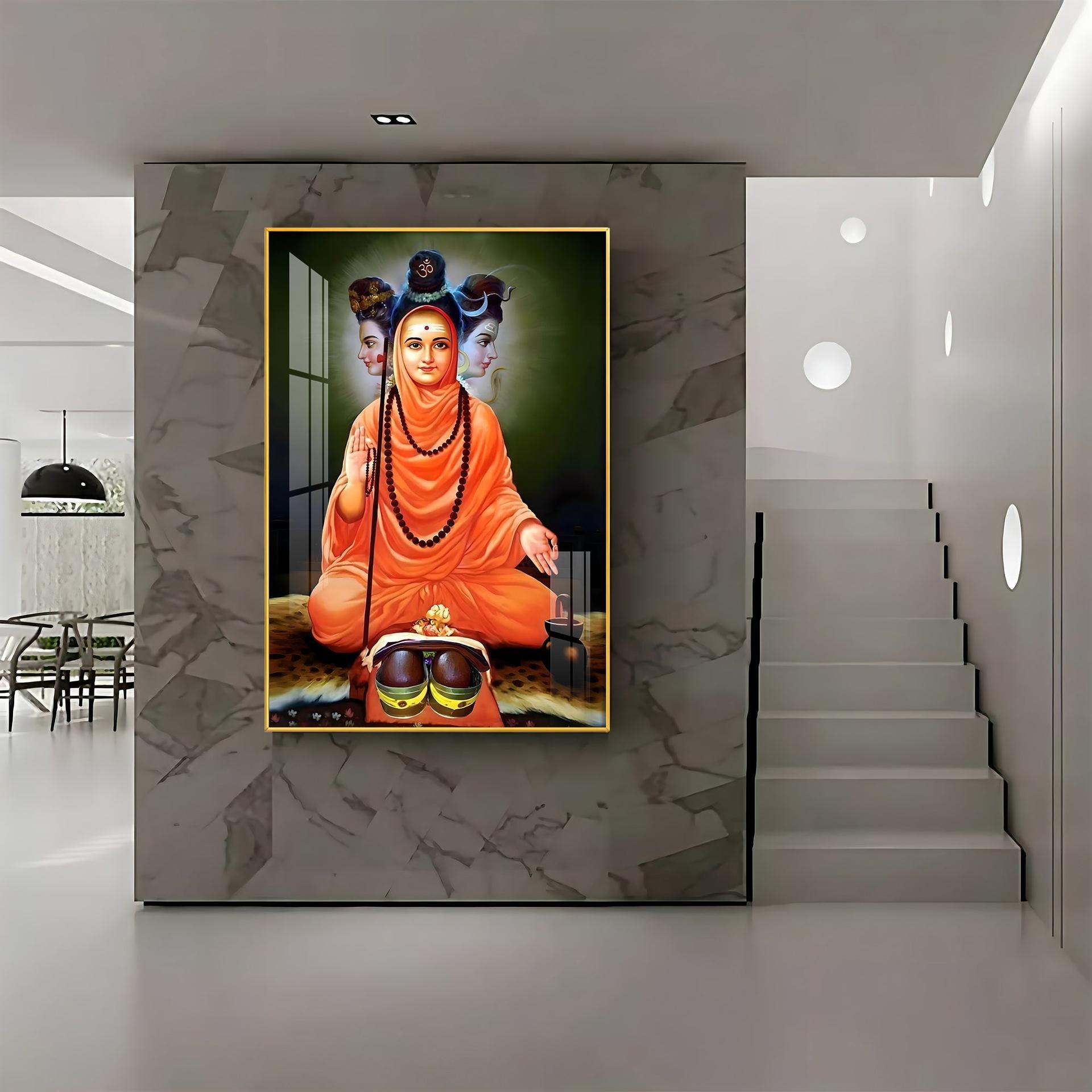 Portrait Of Divine Authority Premium Vertical Acrylic Wall Art - Image 9