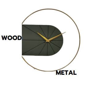 Unique Wooden Wall Clock - Image 4