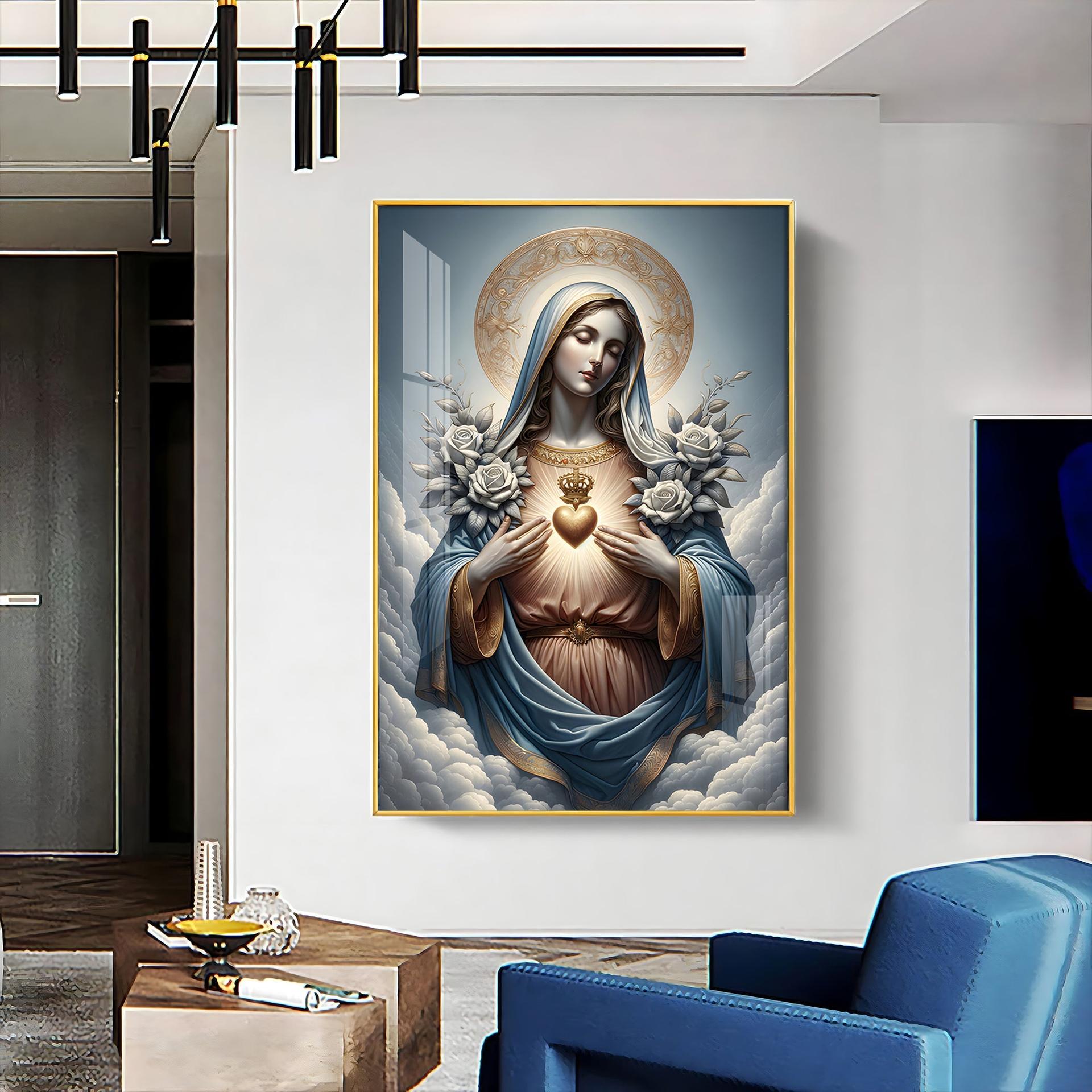 Heavenly Visions Premium Acrylic Vertical Wall Art - Image 4