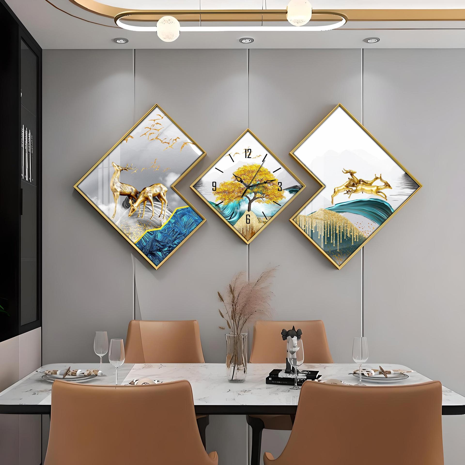 Golden Tree Premium Acrylic Wall Clock - Image 5