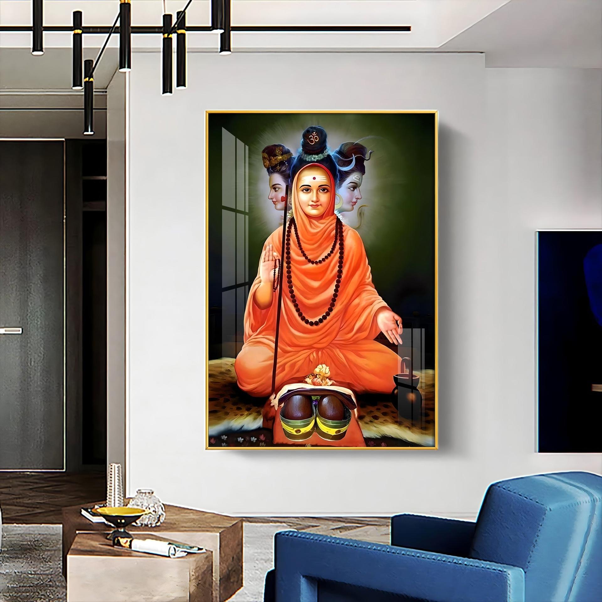 Portrait Of Divine Authority Premium Vertical Acrylic Wall Art - Image 8