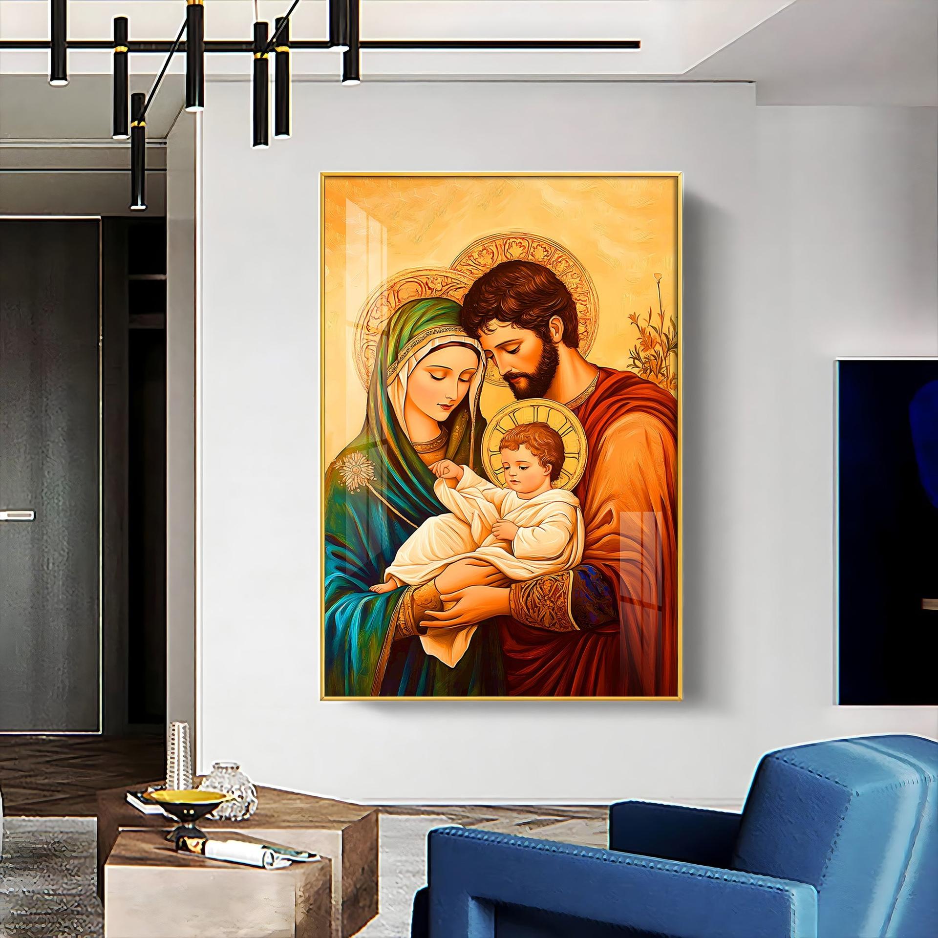 Holy Family Premium Acrylic Vertical Wall Art - Image 10