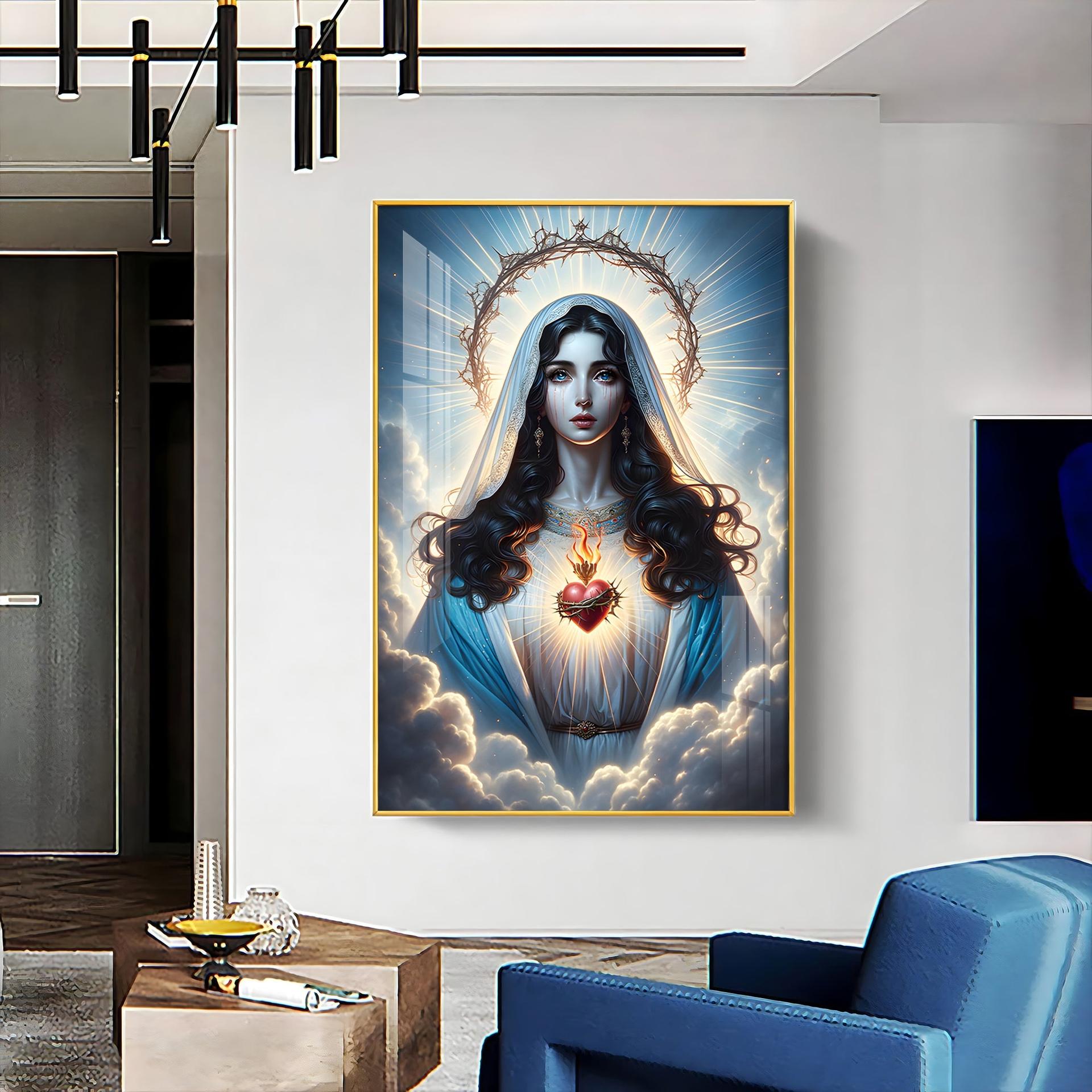 Heartfelt Devotion Premium Acrylic Vertical Wall Art - Image 3