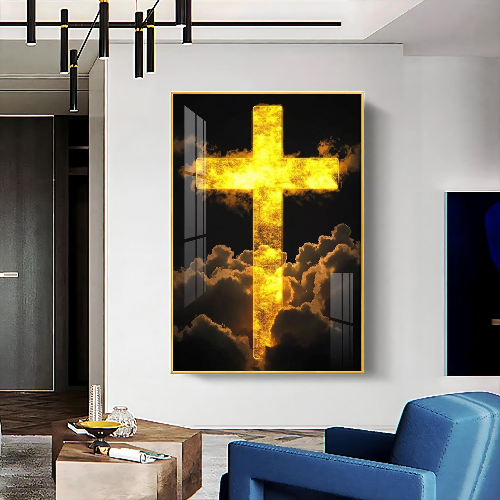 Heavenly Cross Vision Premium Acrylic Wall Art - Image 6