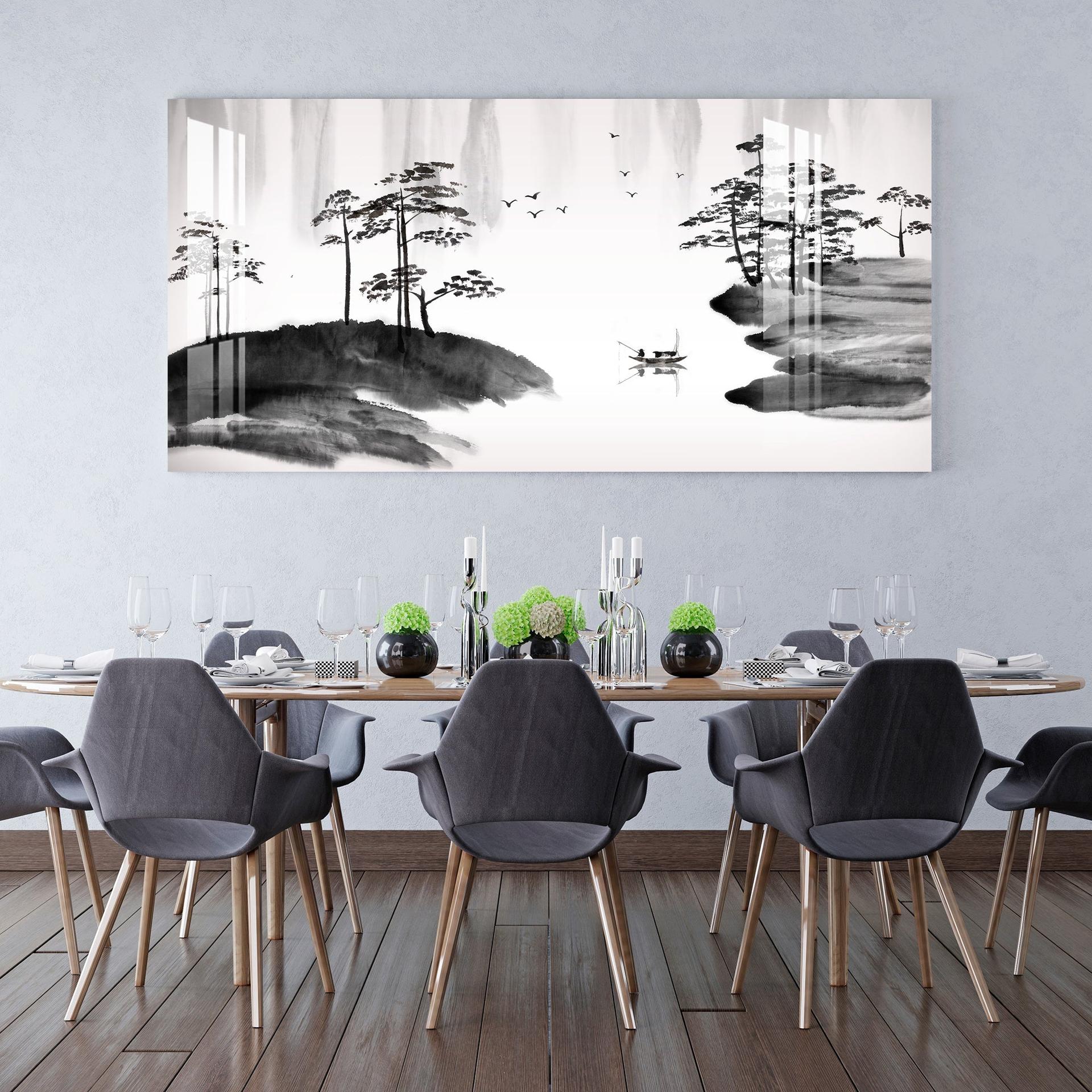 A Man & The Forest Acrylic Wall Art - Image 10