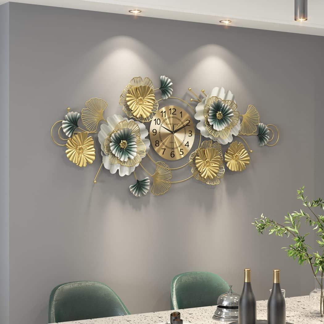 Crystal Diamond Wall Clock Art