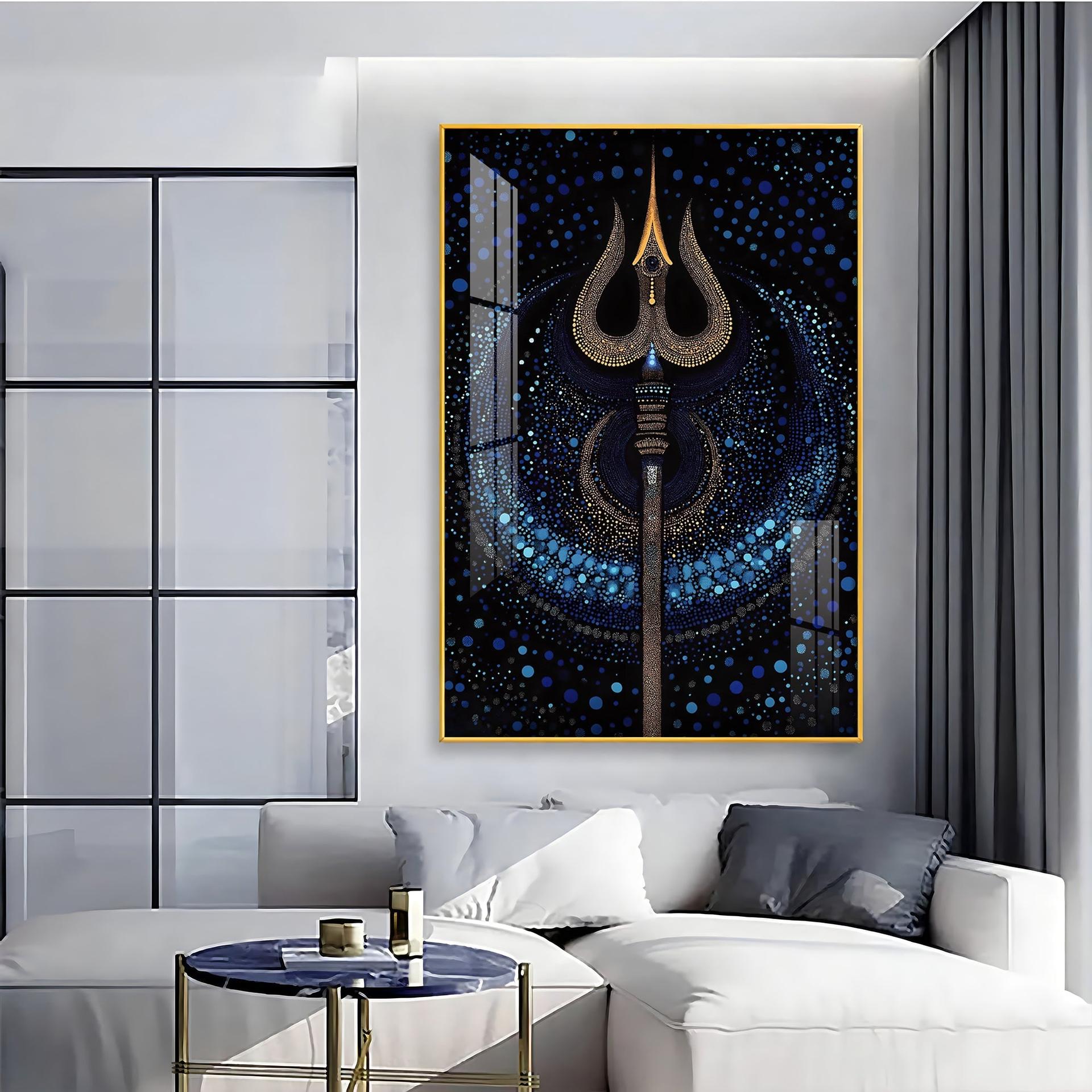 Celestial Guardian Premium Vertical Acrylic Wall Art - Image 5