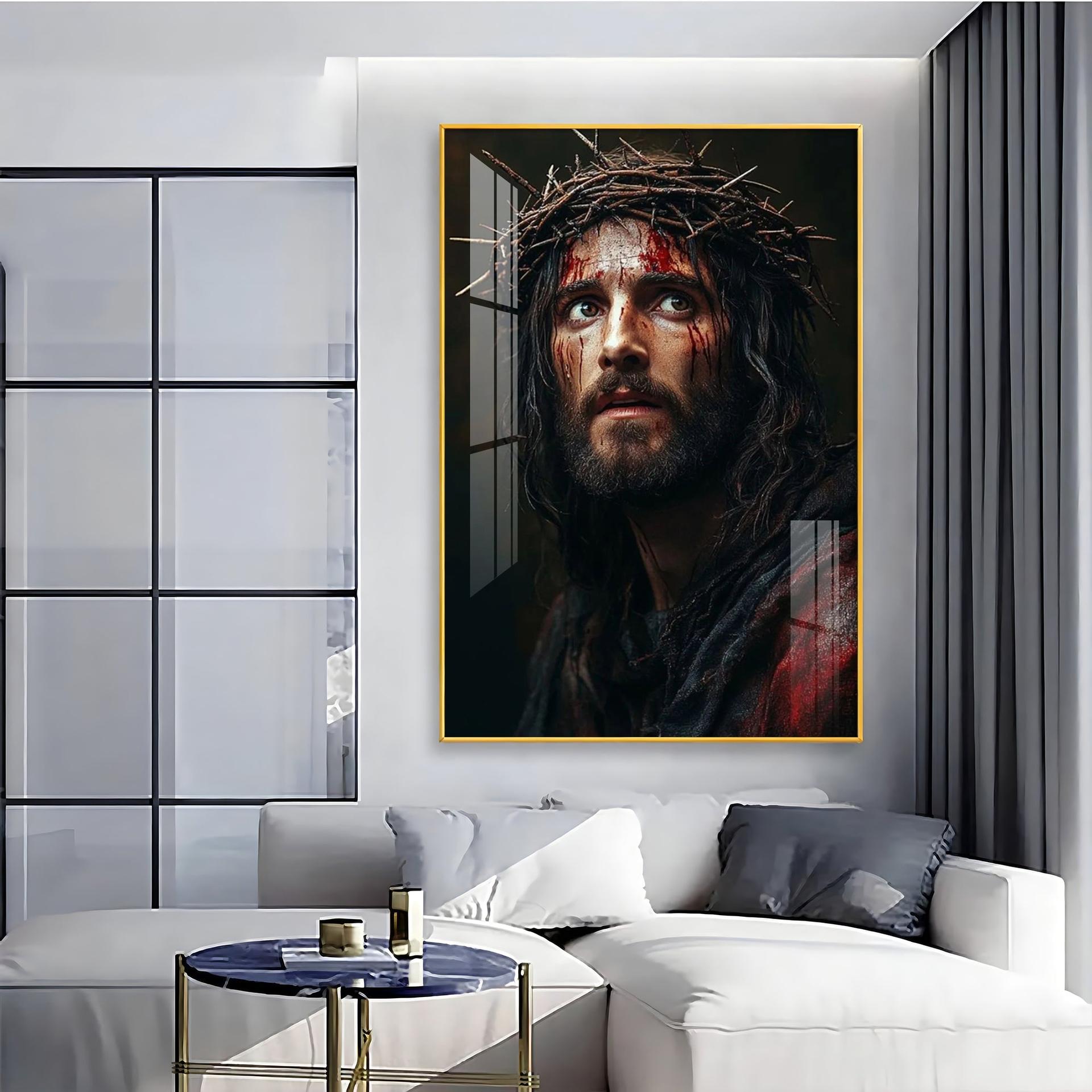 Christ's Embrace Premium Acrylic Wall Art - Image 6
