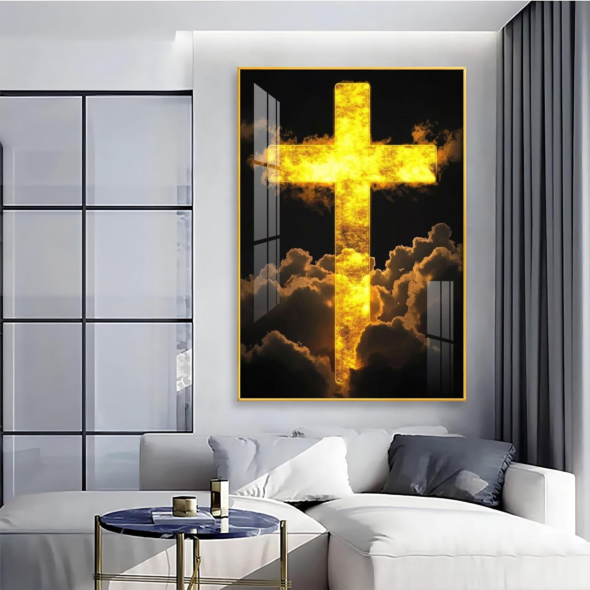 Heavenly Cross Vision Premium Acrylic Wall Art - Image 7