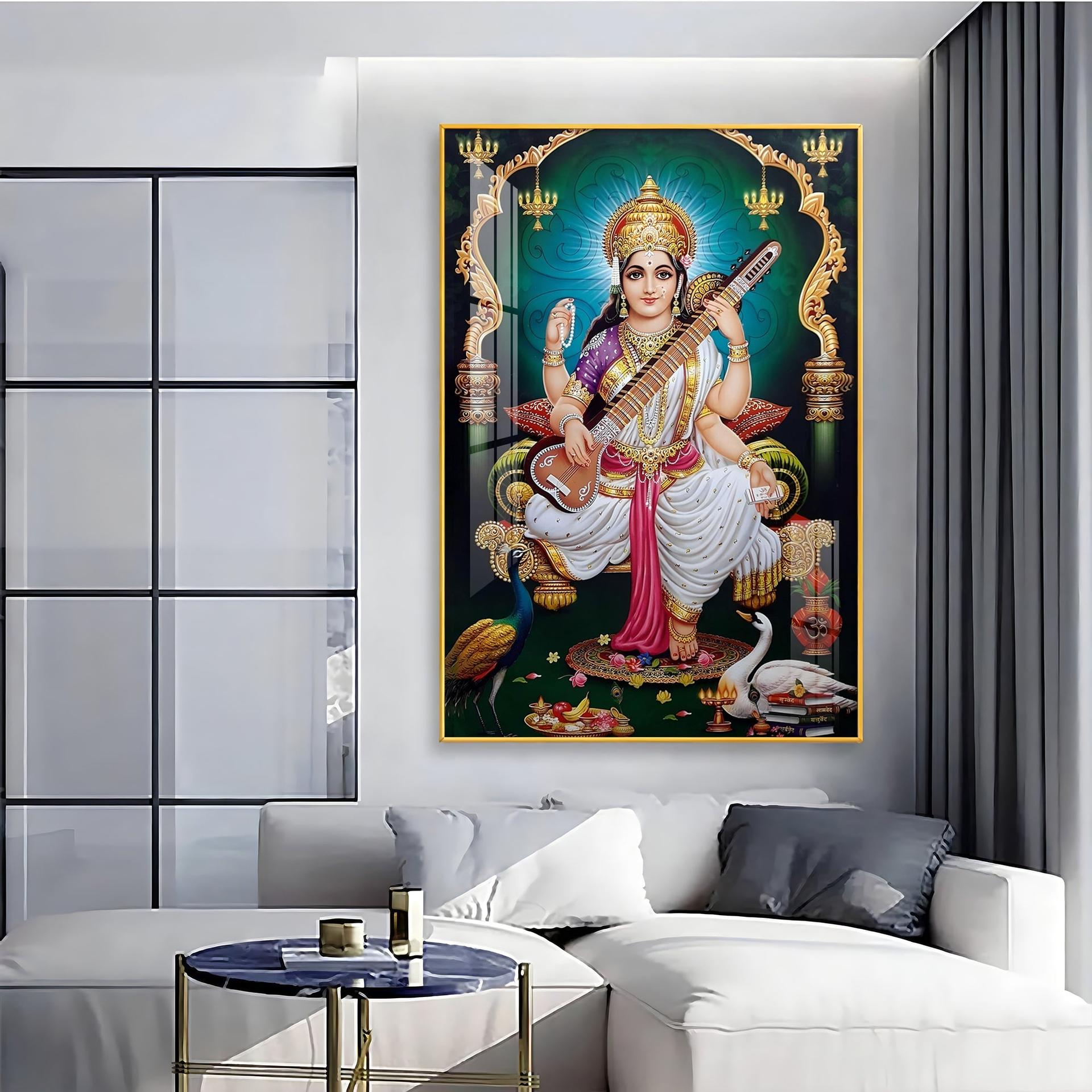 Majestic Reverie Premium Vertical Acrylic Wall Art - Image 4