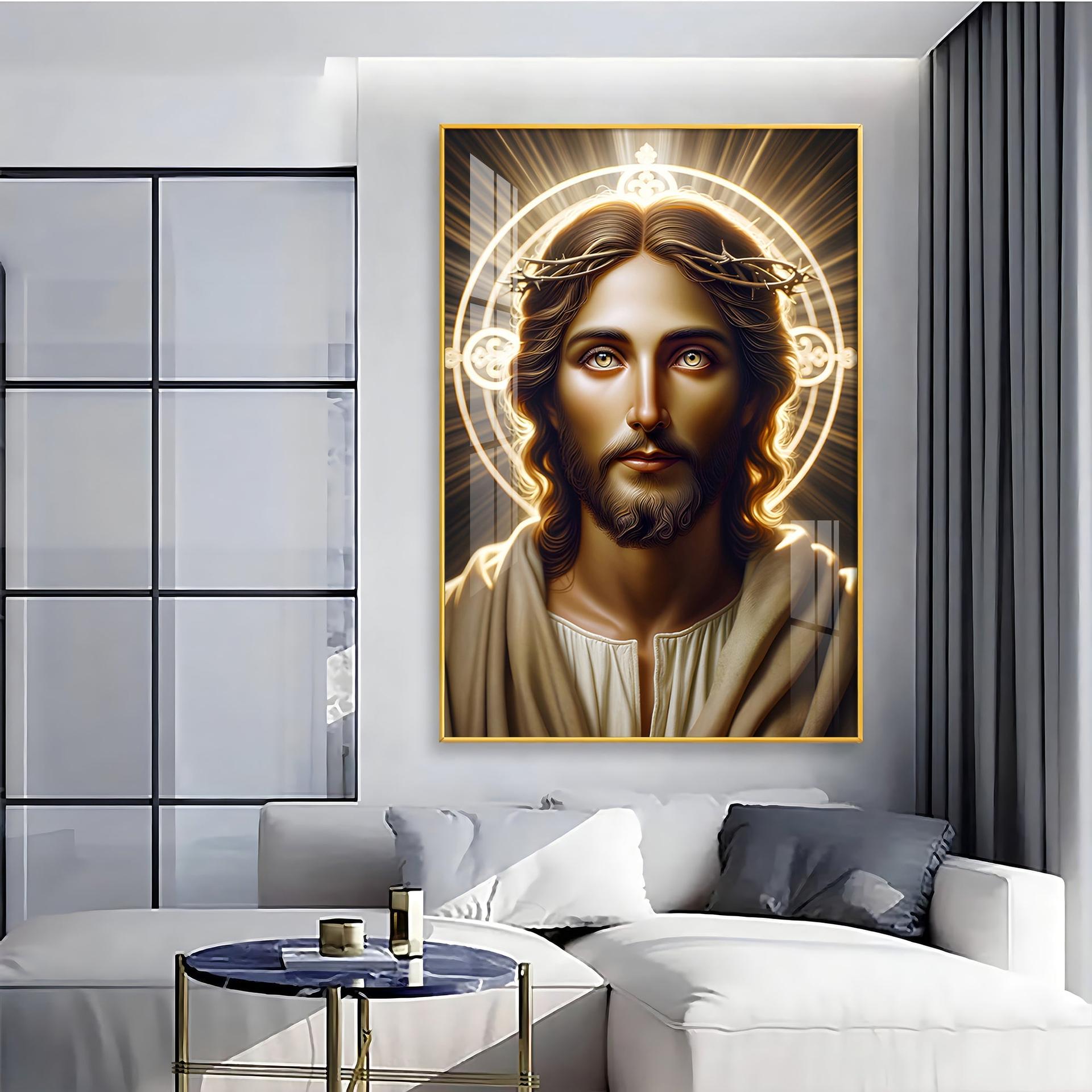 Sacred Serenity Premium Acrylic Vertical Wall Art - Image 6