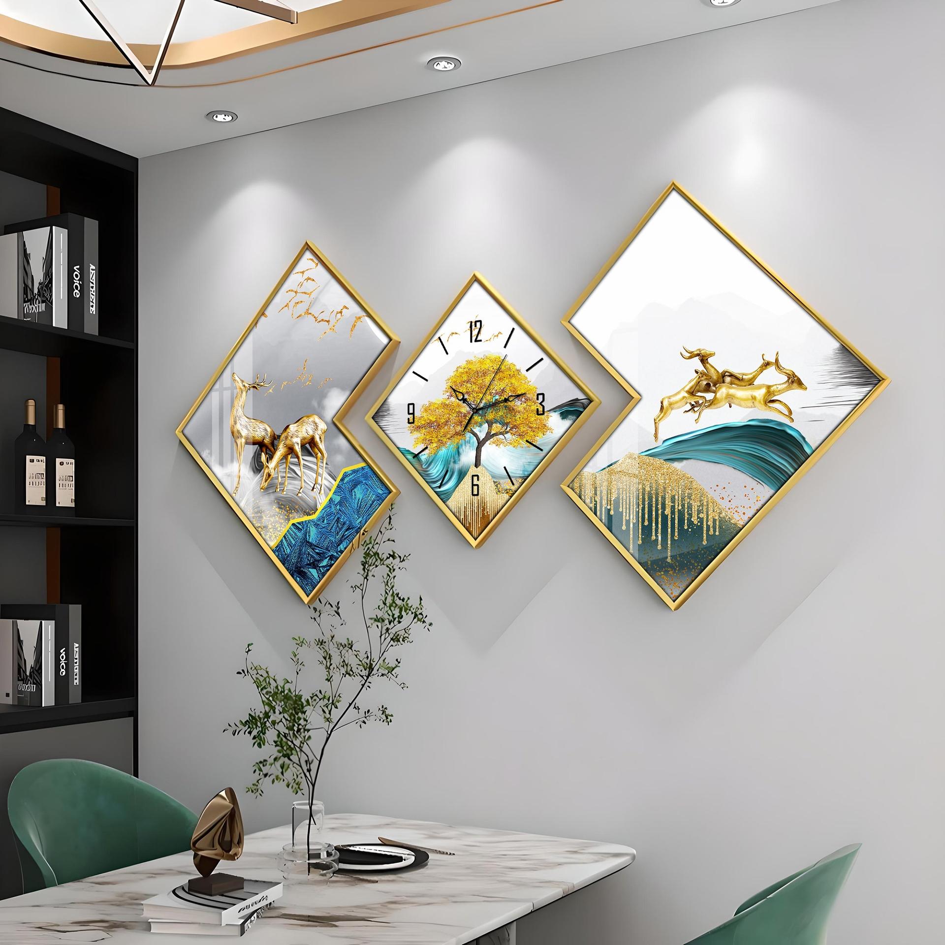 Golden Tree Premium Acrylic Wall Clock - Image 6