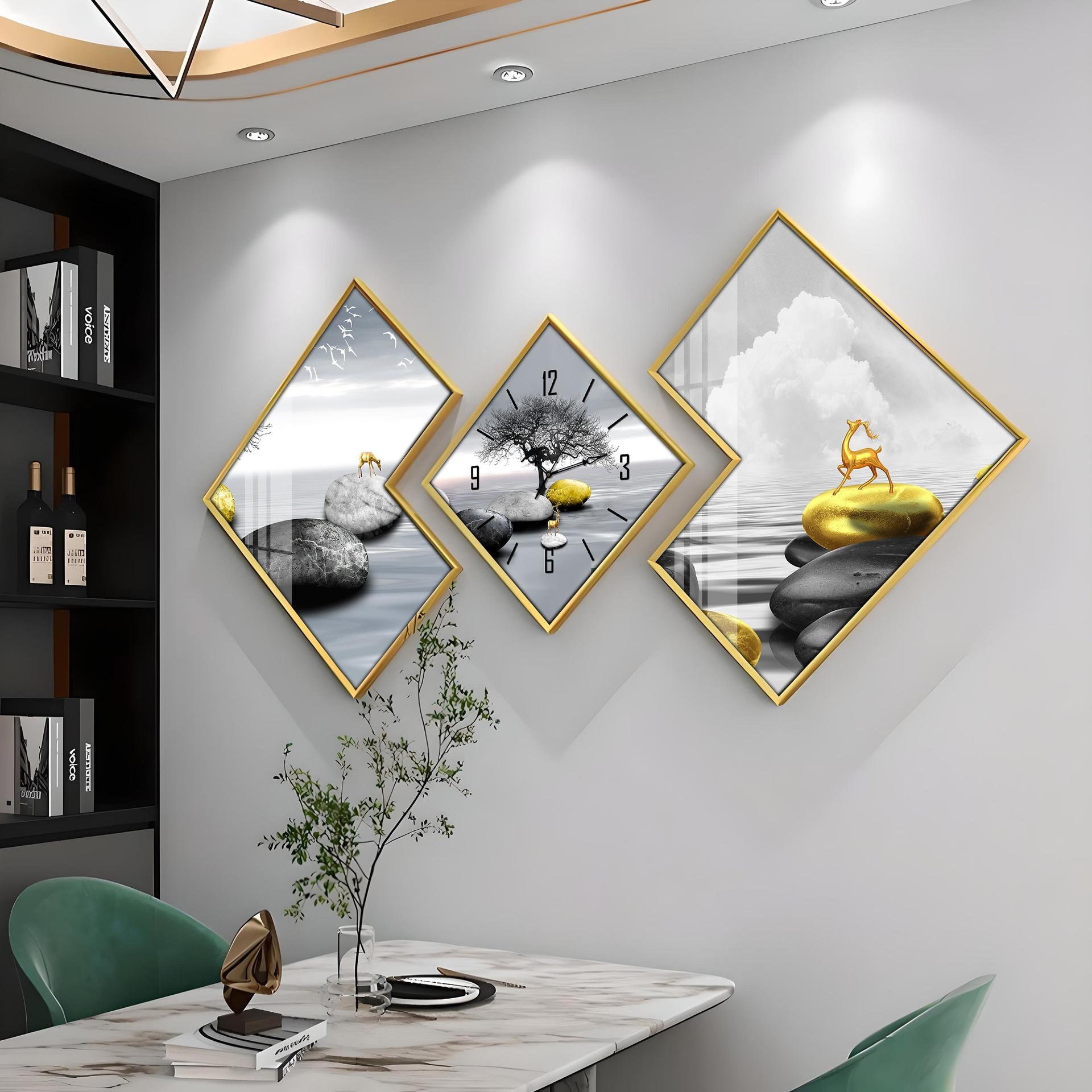 Magical Stones Premium Acrylic Wall Clock - Image 7